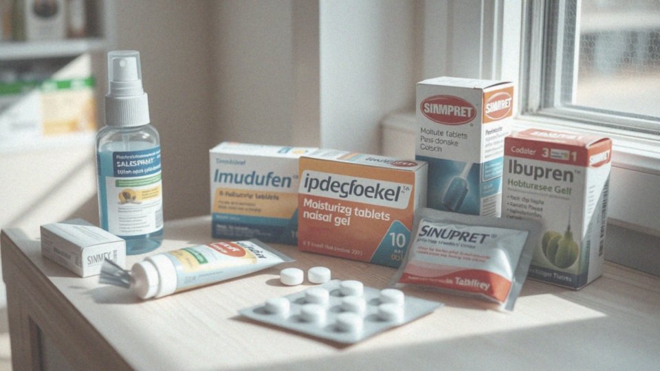 Co zawierają preparaty na zatoki bez recepty?