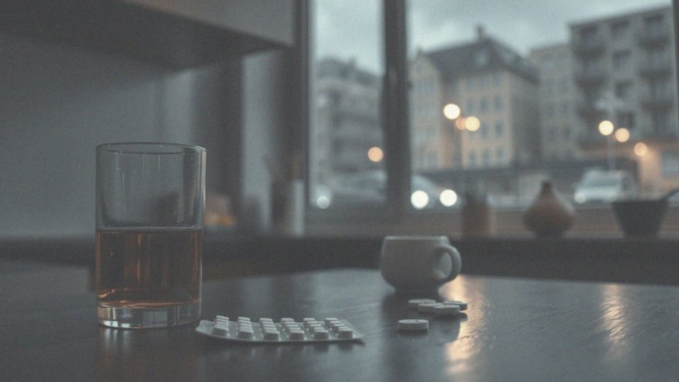 Jakie są zagrożenia związane z łączeniem Miansec z napojami alkoholowymi?