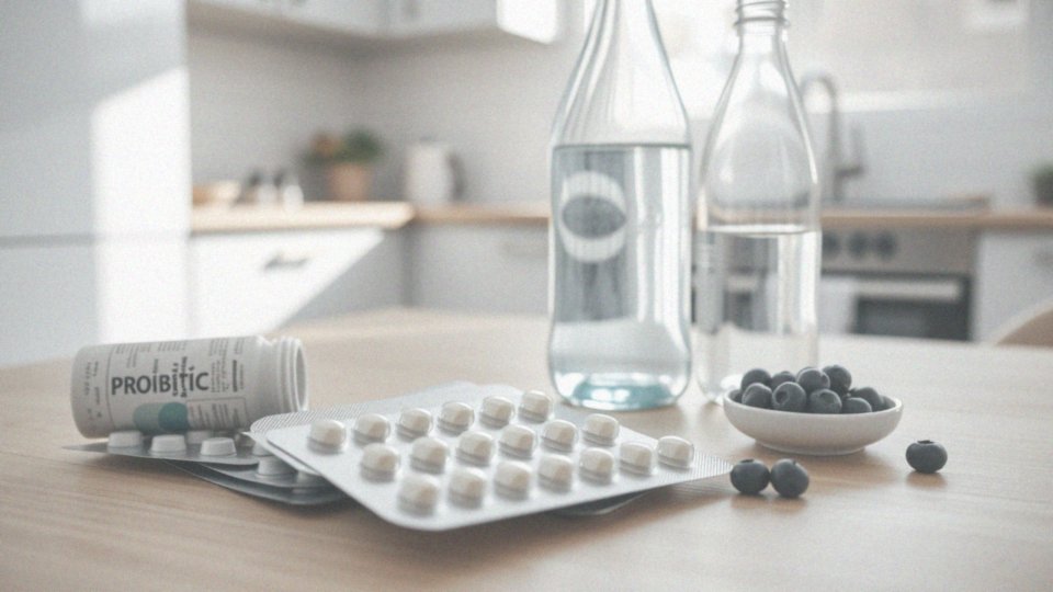 Jakie są zalecenia dotyczące dawkowaniu probiotyków w kontekście przyjmowania antybiotyków?