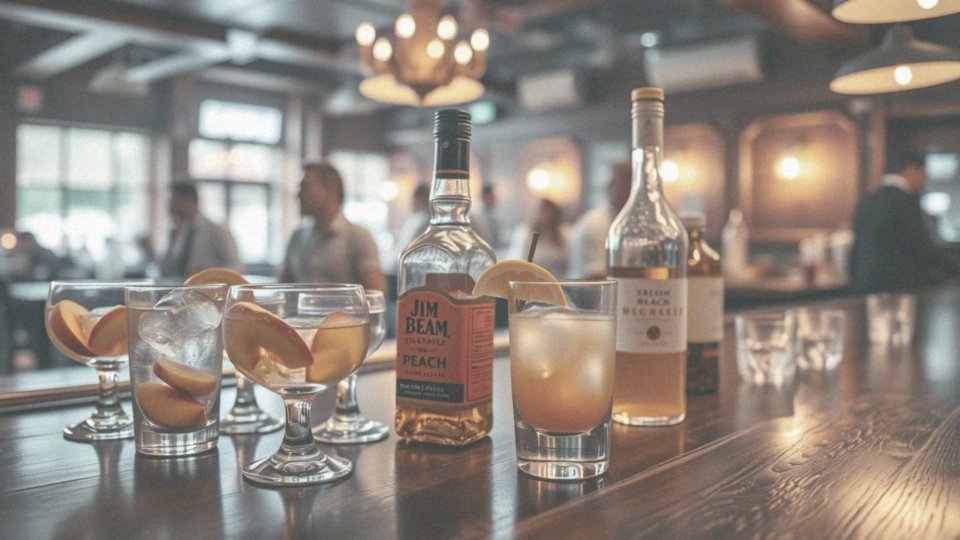 Jakie są najpopularniejsze przepisy na koktajle z Jim Beam Peach?