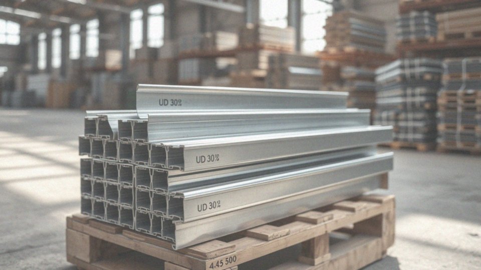 Jakie materiały są używane do produkcji profilu UD 30?