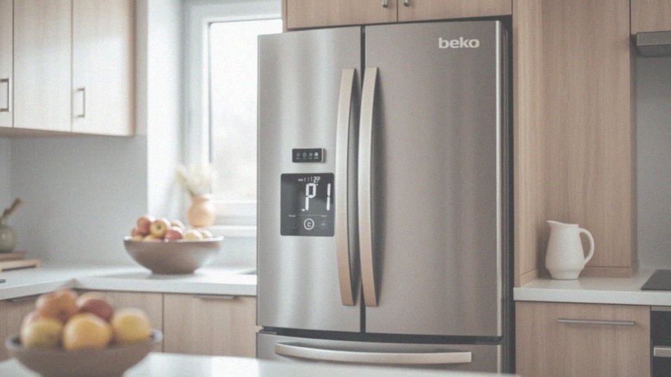 Jakie są zalety korzystania z lodówki Beko z wyświetlaczem?