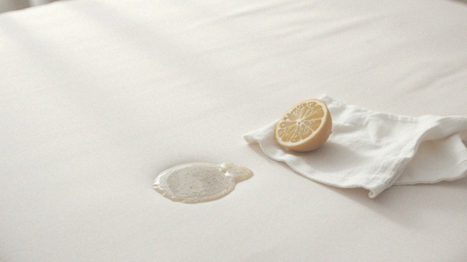 Jak sok z cytryny pomaga w czyszczeniu materaca?